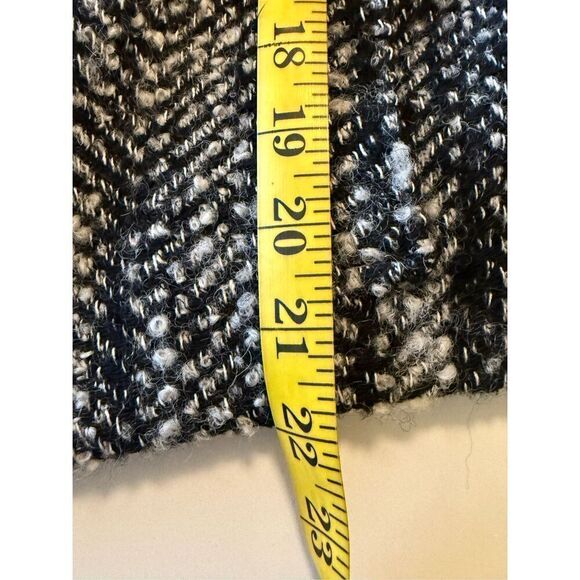 CAbi Osprey Wool Blend Tweed Moto Jacket Size 16 Career, Classic - Picture 14 of 15